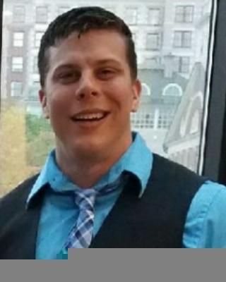 Garrett Berna's Psychology Today profile photo, archived on October 5th, 2025. His head is a shape.